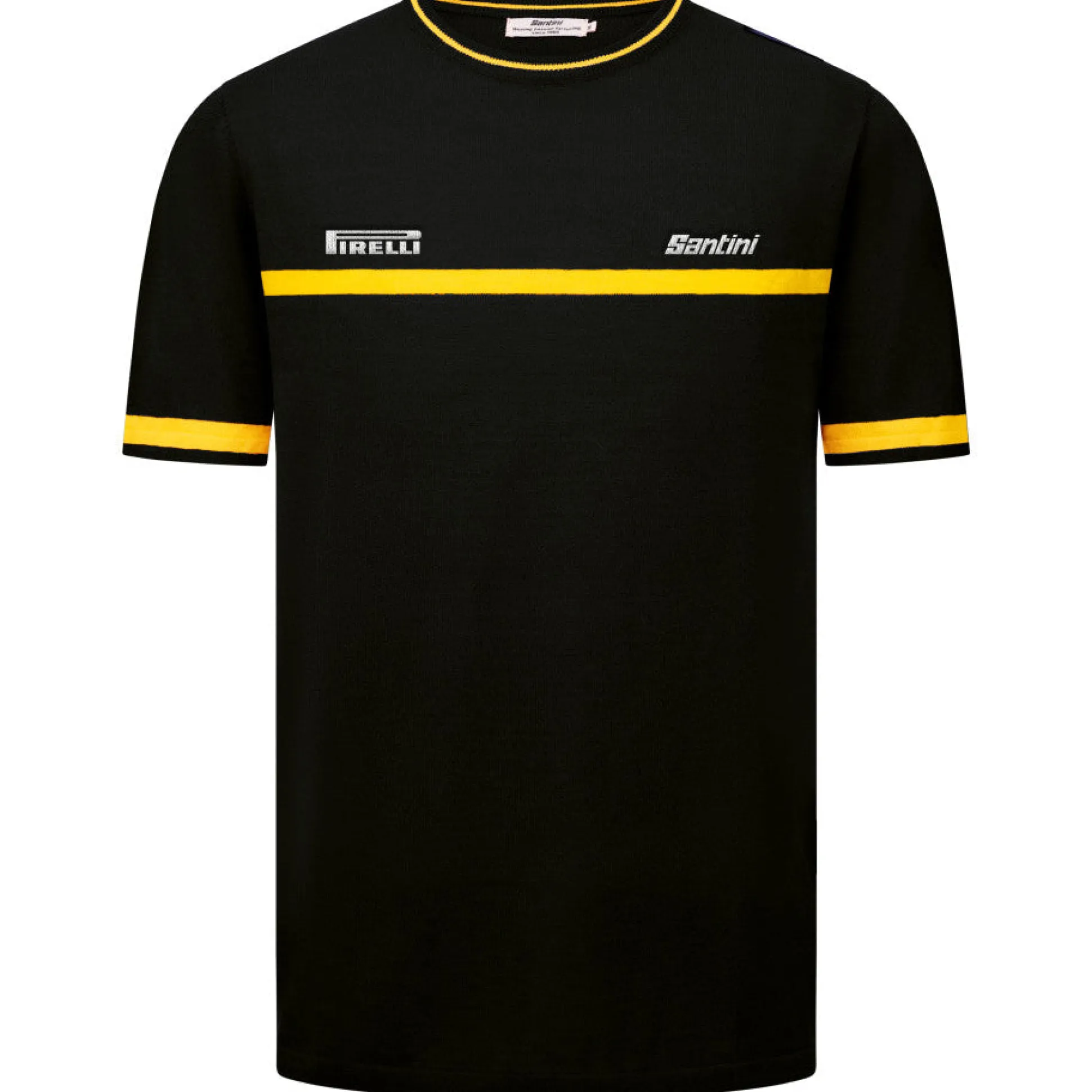 T-Shirt Santini x PIRELLI Sport Club - Nero