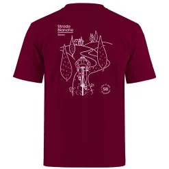 T-Shirt Strade Bianche - Bordeaux