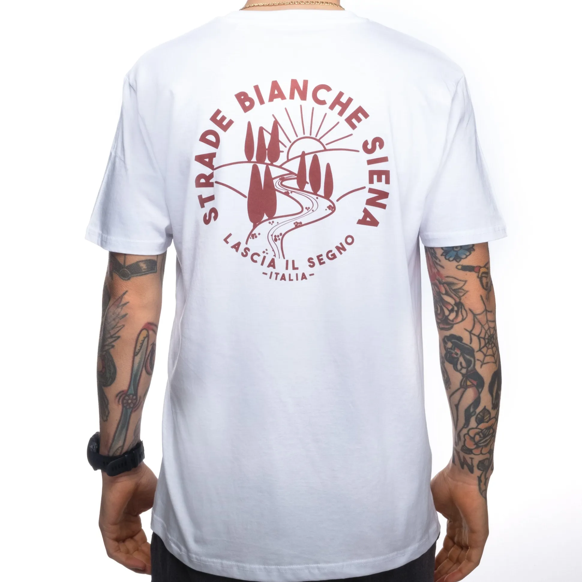 T-Shirt Strade Bianche - Lascia il segno