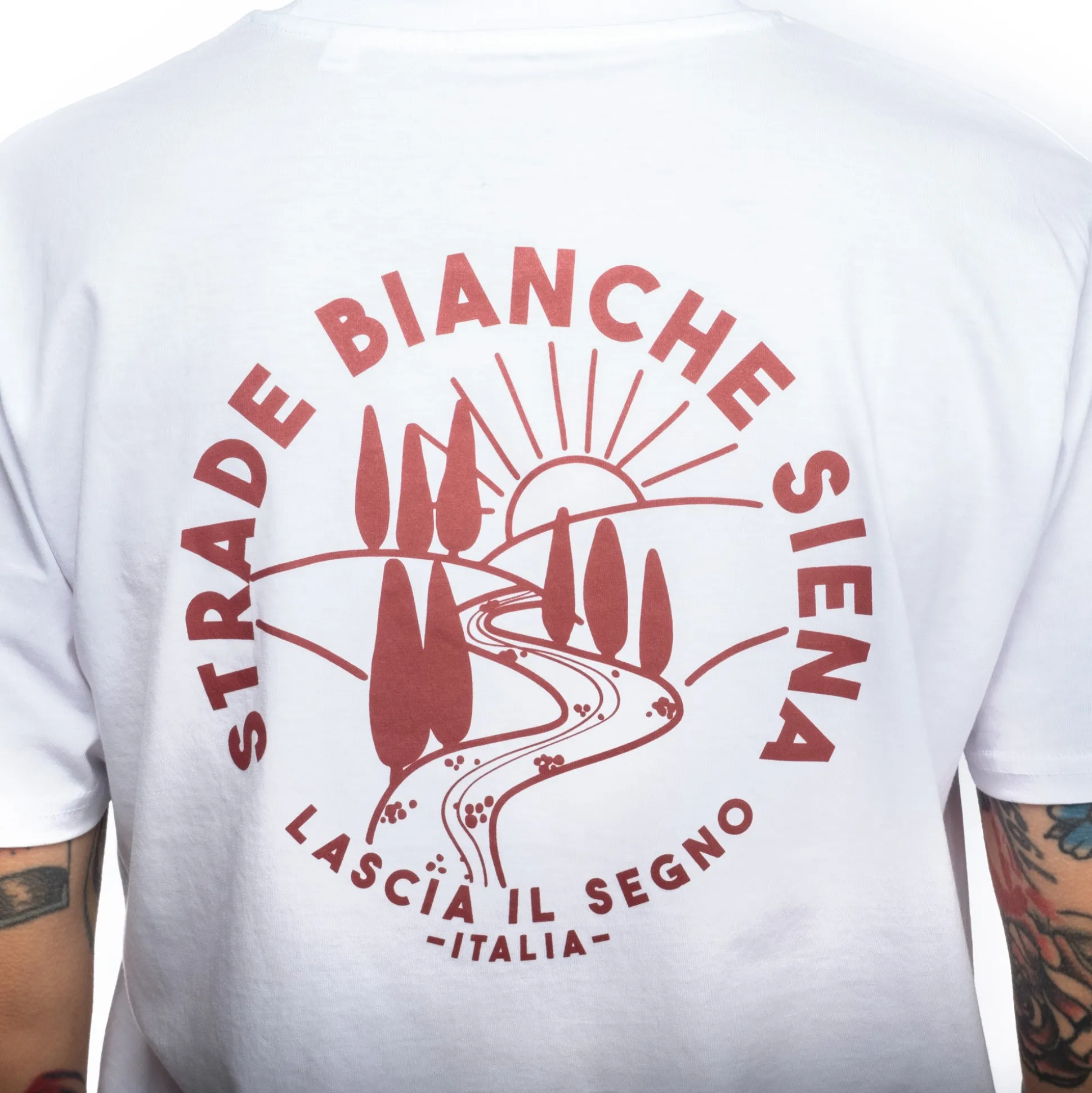 T-Shirt Strade Bianche - Lascia il segno