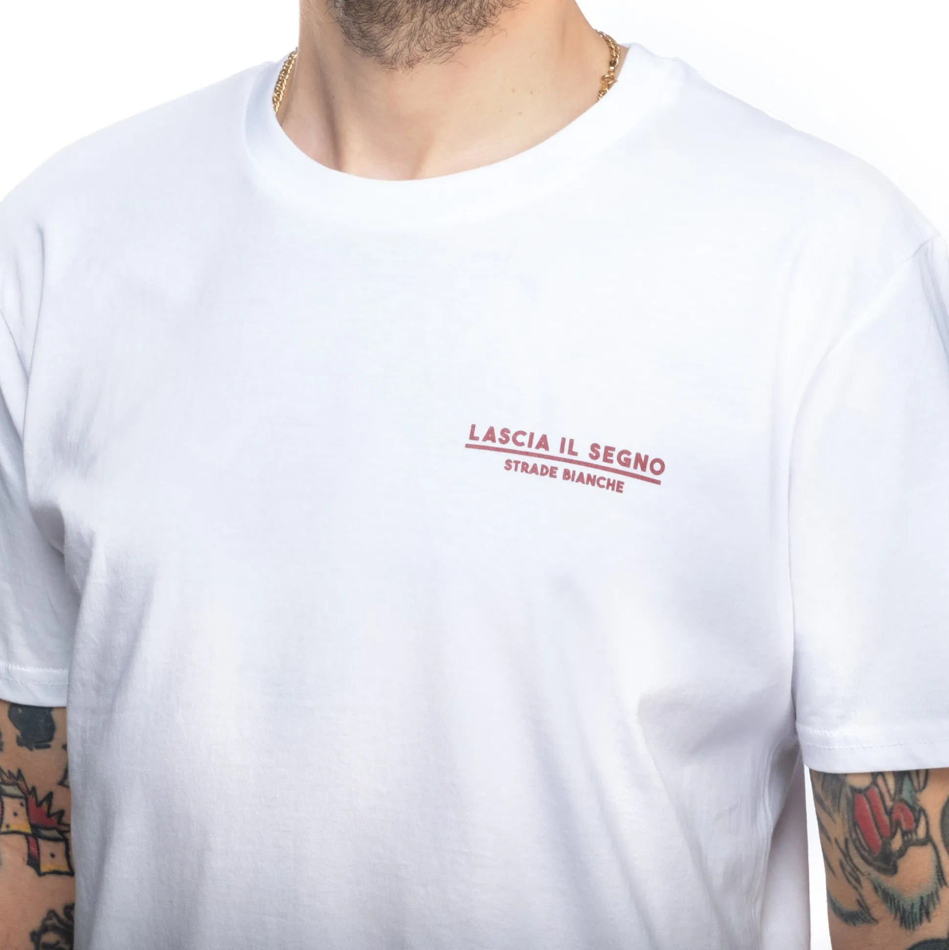 T-Shirt Strade Bianche - Lascia il segno