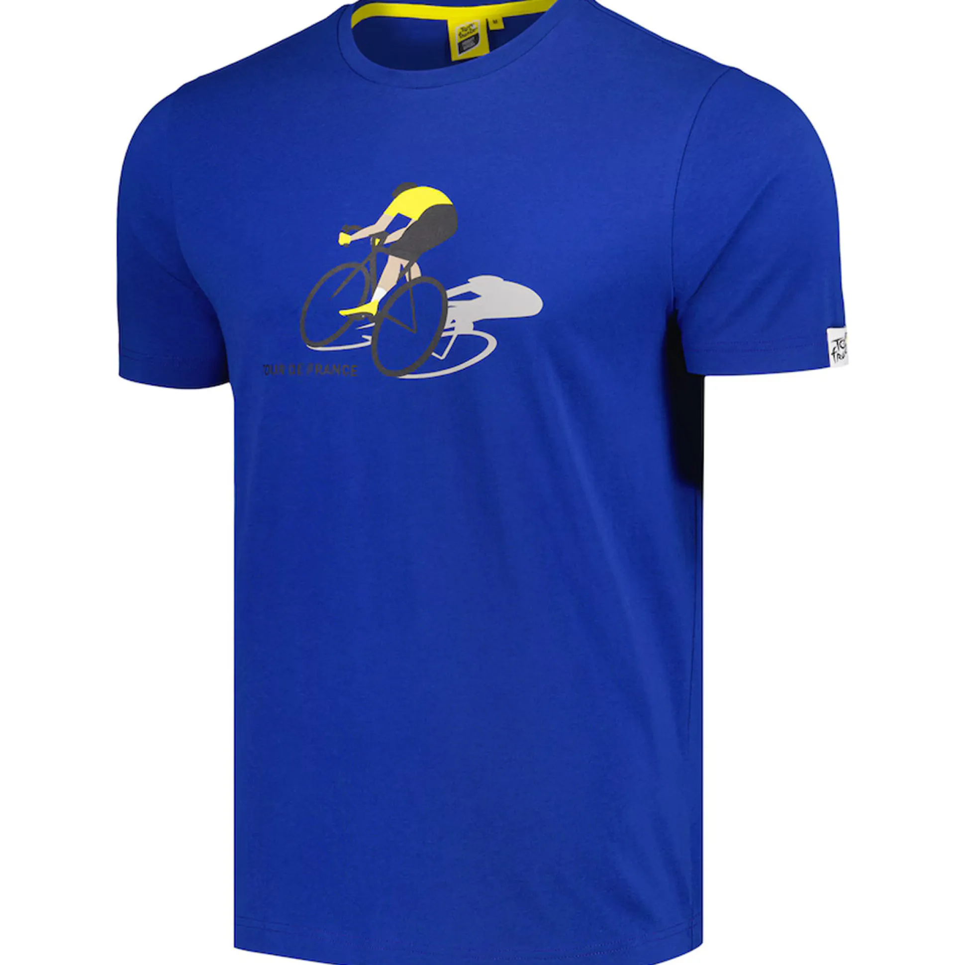 T-Shirt Tour de France Cyclist Graphic 2024 - Blu