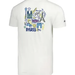 T-Shirt Tour de France Paris - Bianco