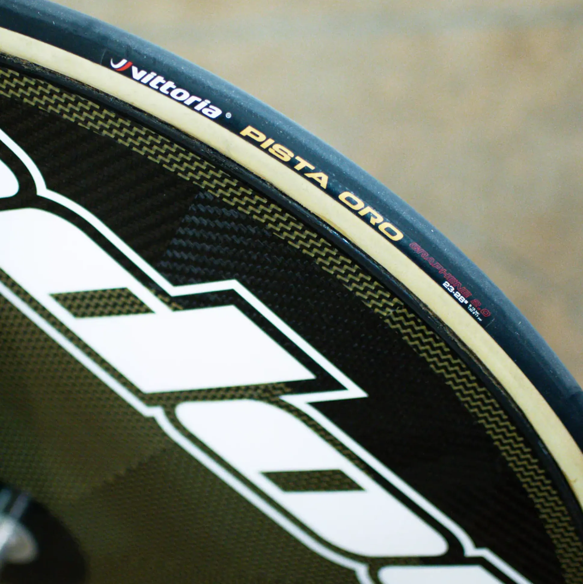 Tubolare Vittoria Pista Oro Graphene 2.0 25mm - Nero para