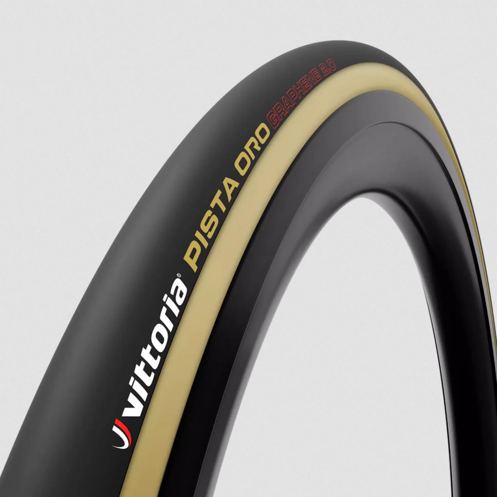 Tubolare Vittoria Pista Oro Graphene 2.0 25mm - Nero para