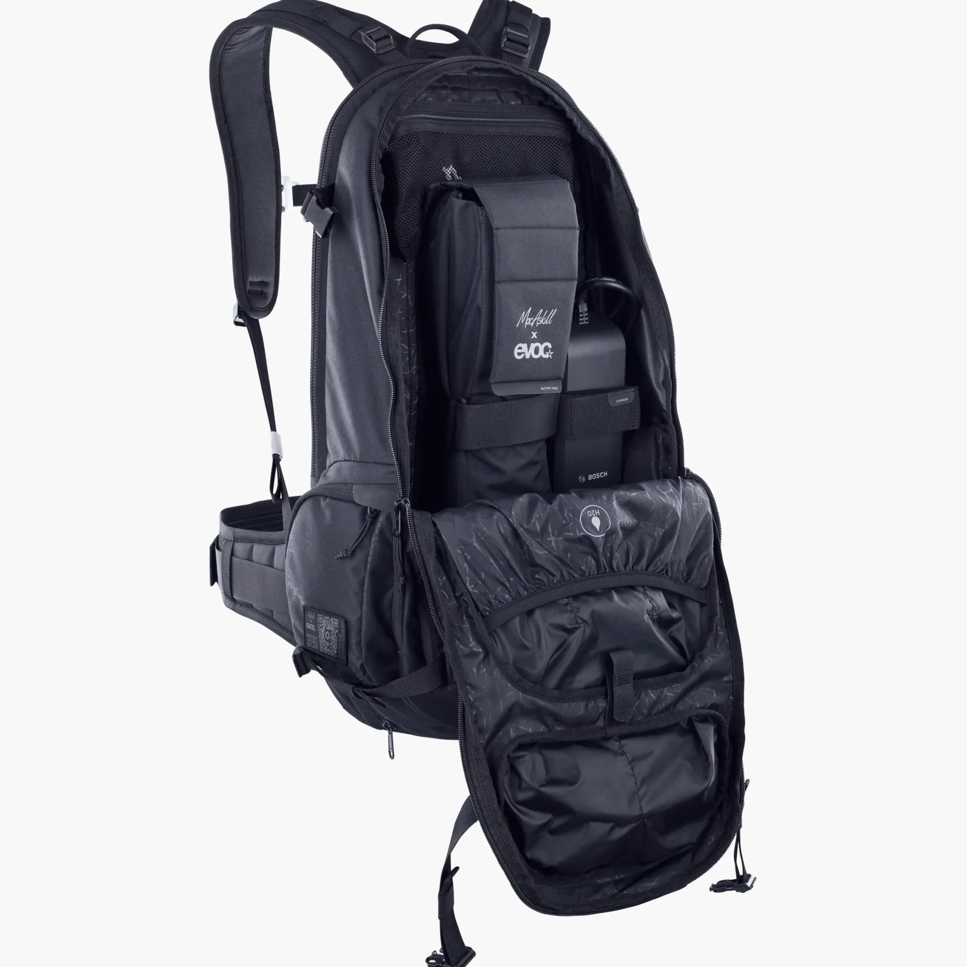 Zaino Evoc FR Trail E-Ride 20 Macaskill - Nero