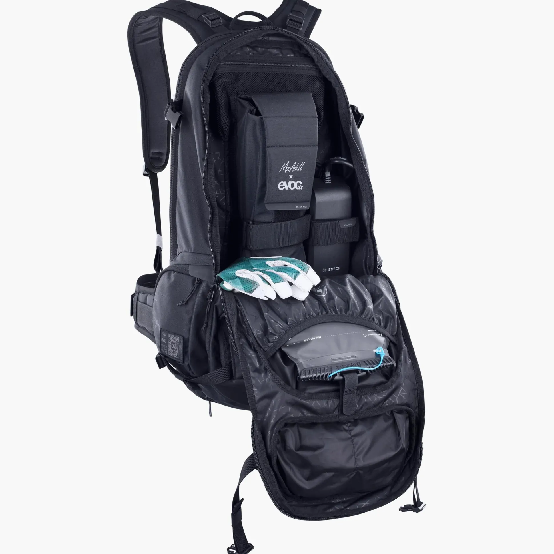 Zaino Evoc FR Trail E-Ride 20 Macaskill - Nero
