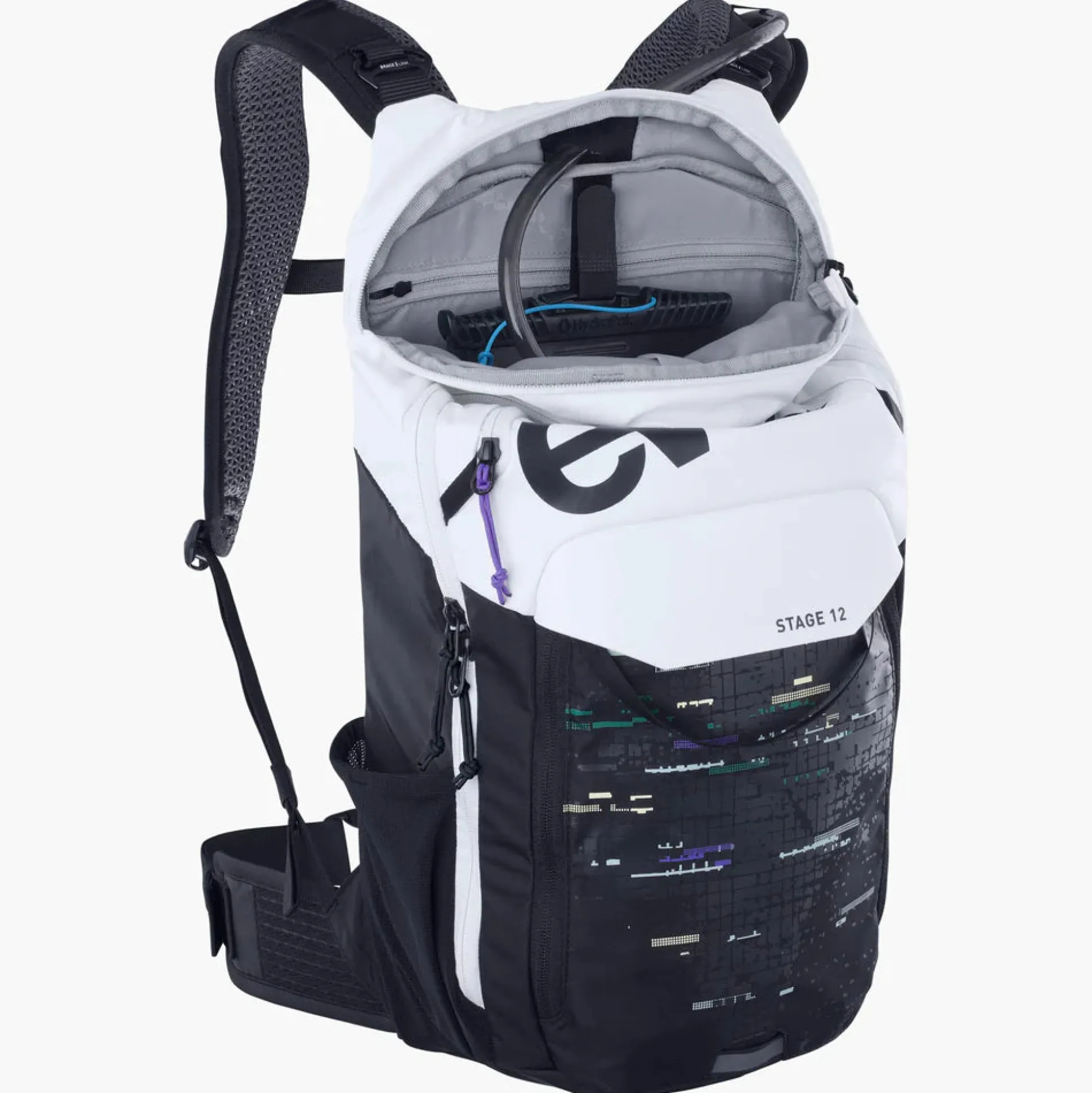 Zaino Evoc Stage 12 - Bianco nero