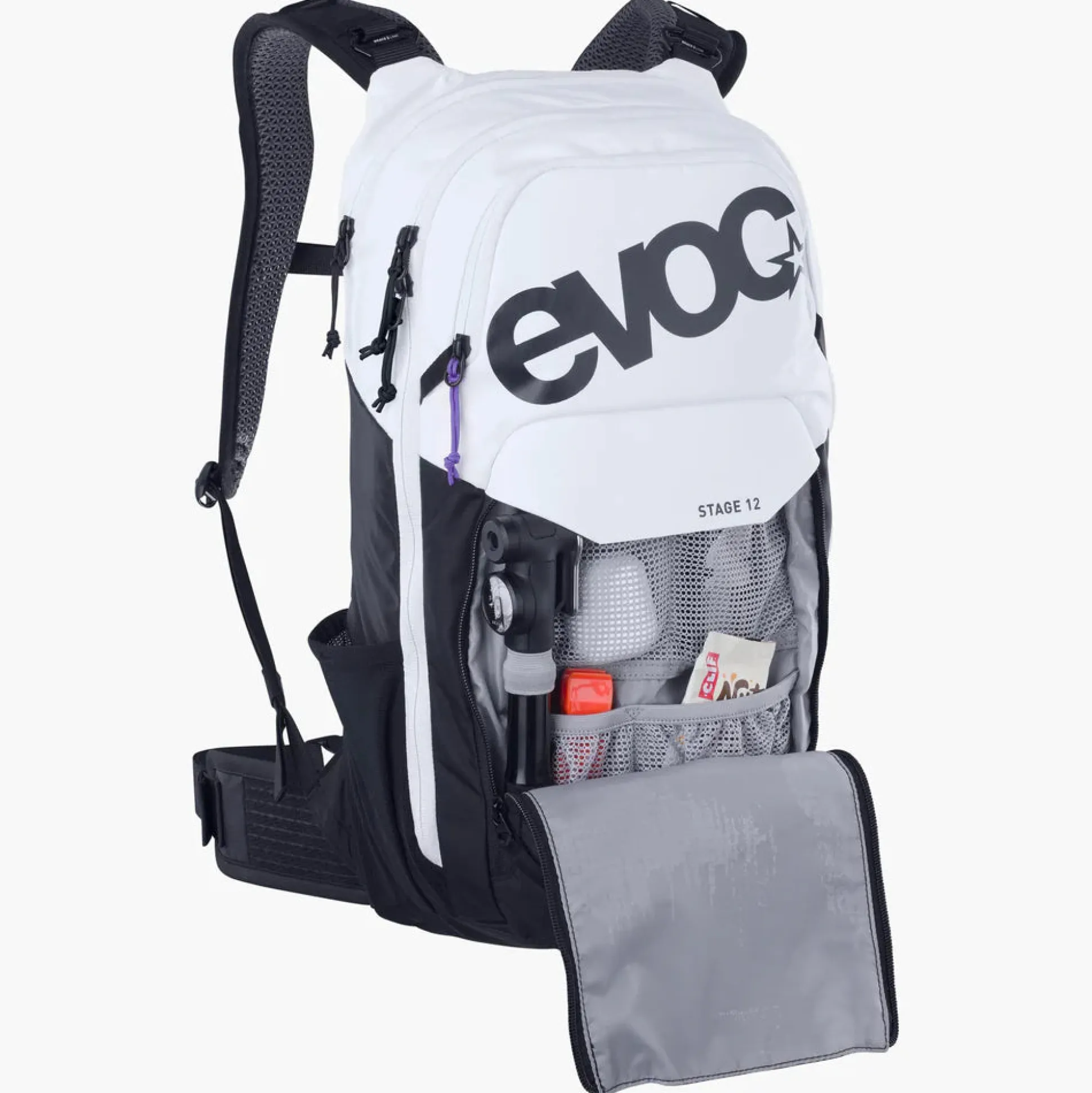 Zaino Evoc Stage 12 - Bianco nero