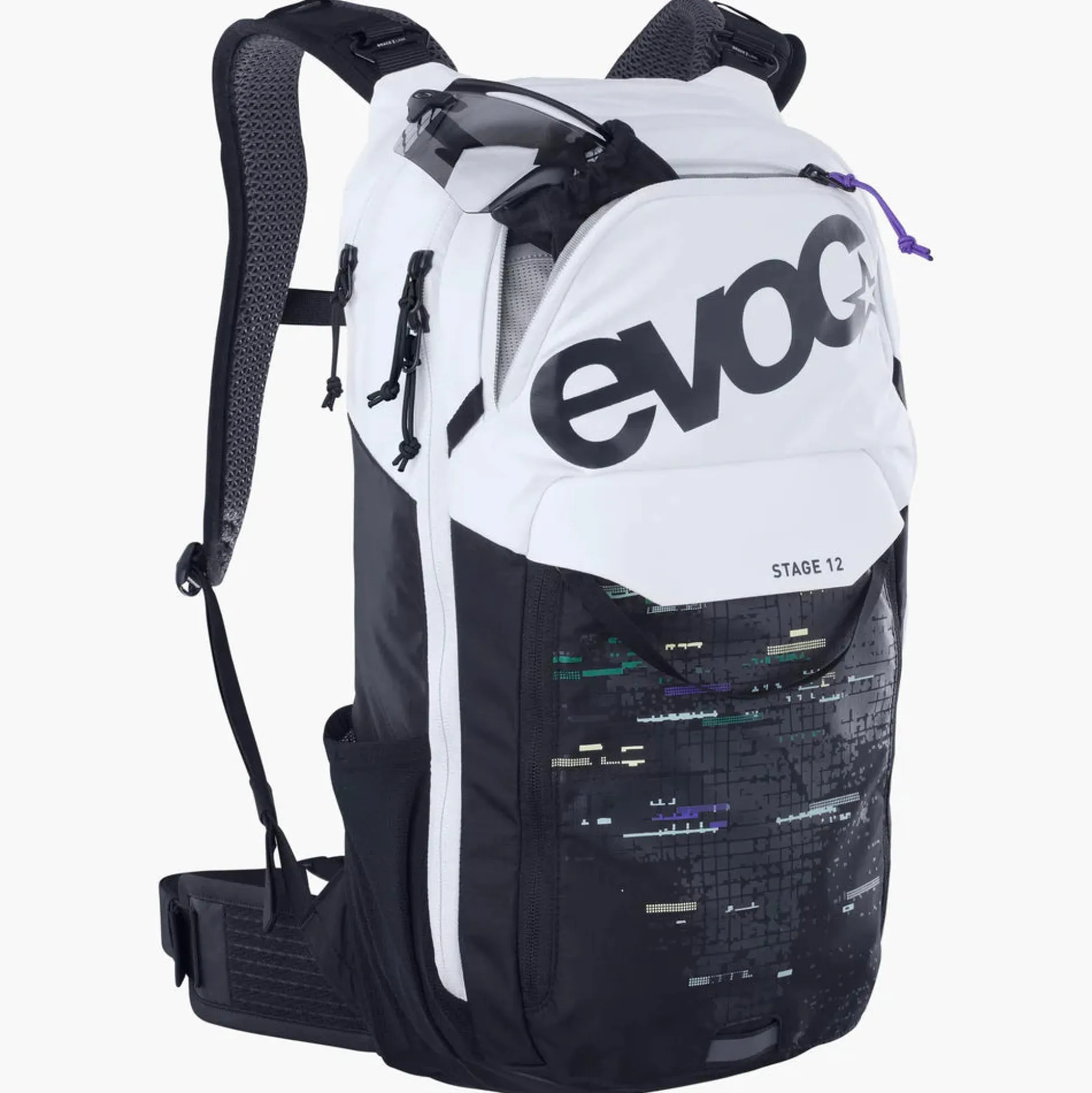 Zaino Evoc Stage 12 - Bianco nero